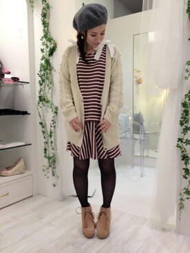 arisaさん（レディース・149cm）の秋コーディネート