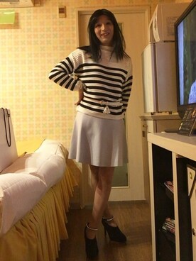 山岸もえさんのコーディネート