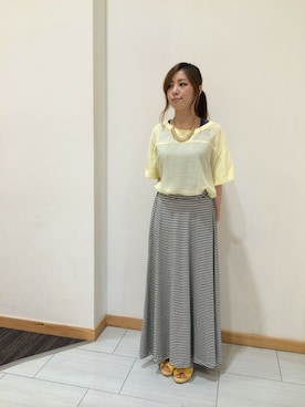 「McGREGOR CLASSIC（マックレガークラシック）のアイテム（シューズ）」を使った、amiさん（レディース・150cm）の夏コーディネート