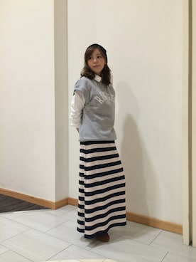 「McGREGOR CLASSIC（マックレガークラシック）のアイテム（シューズ）」を使った、amiさん（レディース・150cm）の秋コーディネート