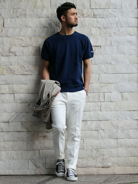 「Barbour（バブアー）のアイテム（ジャケット/アウター）」を使った、TERAさん（メンズ・183cm）の冬コーディネート