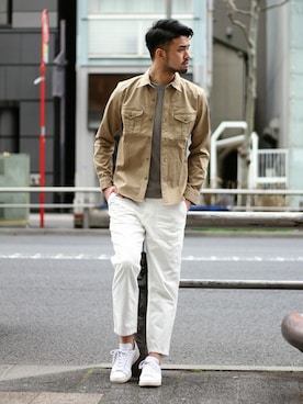 TERAさん（メンズ・183cm）の春コーディネート