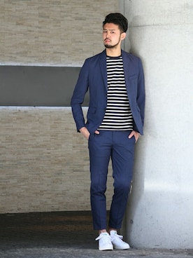 TERAさん(メンズ・183cm)の春コーディネート