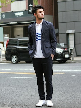 TERAさん(メンズ・183cm)の春コーディネート