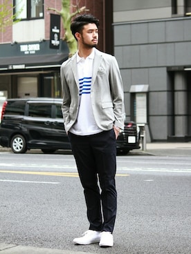 TERAさん（メンズ・183cm）の春コーディネート