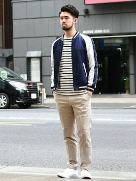 TERAさん(メンズ・183cm)の春コーディネート