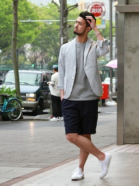 TERAさん（メンズ・183cm）の春コーディネート