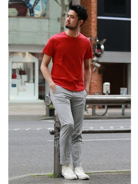 TERAさん（メンズ・183cm）の春コーディネート