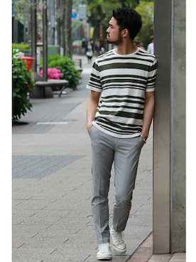 TERAさん（メンズ・183cm）の春コーディネート