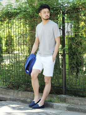 「シルケット」｜TERAさん（メンズ・183cm）の春コーディネート