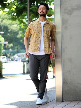 TERAさん（メンズ・183cm）の夏コーディネート