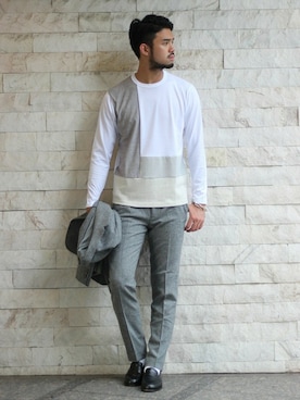 TERAさん（メンズ・183cm）の秋コーディネート