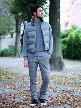 TERAさん（メンズ・183cm）の秋コーディネート