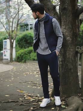 TERAさん（メンズ・183cm）の秋コーディネート
