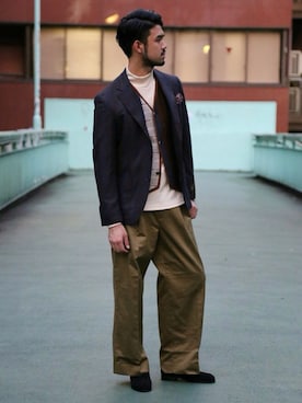 TERAさん（メンズ・183cm）の秋コーディネート