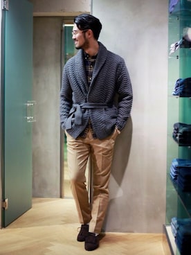 TERAさん（メンズ・183cm）の秋コーディネート