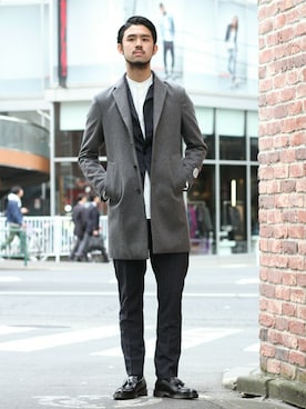 TERAさん（メンズ・183cm）の秋コーディネート