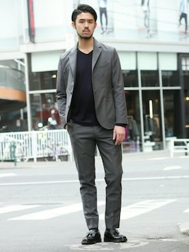 TERAさん(メンズ・183cm)の冬コーディネート