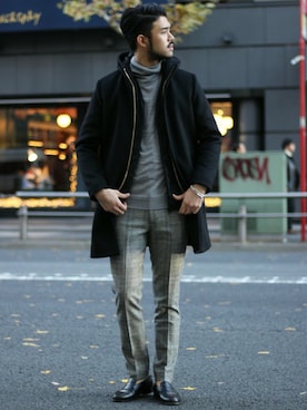 TERAさん（メンズ・183cm）の冬コーディネート