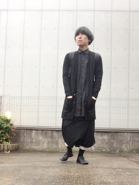 「DIGAWEL（ディガウェル）のアイテム（レッグウェア）」を使った、ごっちさん（メンズ・170cm）の秋コーディネート