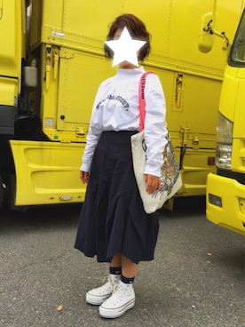 えるさん（レディース・156cm）の春コーディネート