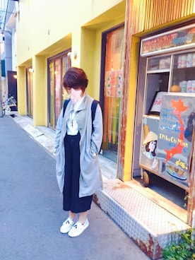 えるさん（レディース・156cm）の春コーディネート