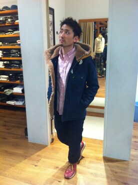 Kunugiさん（メンズ・167cm）の冬コーディネート