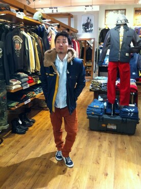 Kunugiさん（メンズ・167cm）の冬コーディネート