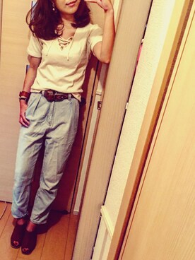 SHE.さん（レディース・166cm）の春コーディネート