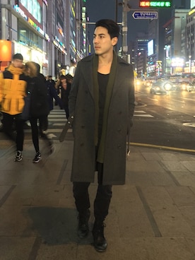 「menswear」｜Tom Pさん（メンズ・182cm）の春コーディネート