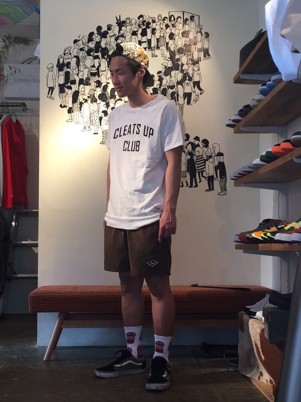 「PIETRO、Port、clothing」｜「portのアイテム（Tシャツ/カットソー、ホワイト系）」を使った、misaki33さん（メンズ・173cm）の夏コーディネートの1枚目の写真