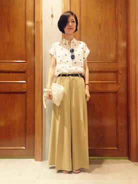 michiko.iさん（レディース・160cm）の春コーディネート