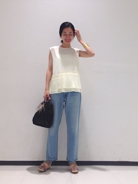 michiko.iさん（レディース・160cm）の春コーディネート