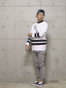 「THE QUIET LIFE（クワイエットライフ）のアイテム」を使った、Kenshiro Nakamuraさん（メンズ・164cm）の秋コーディネート