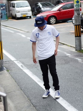 「ジョガーパンツ」｜Kenshiro Nakamuraさん（メンズ・164cm）の春コーディネート