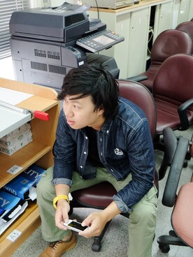 筑岳さん（メンズ・172cm）の夏コーディネート