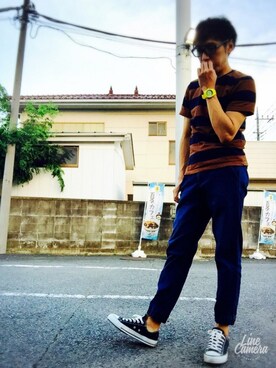 GOさん(メンズ・172cm)の夏コーディネート