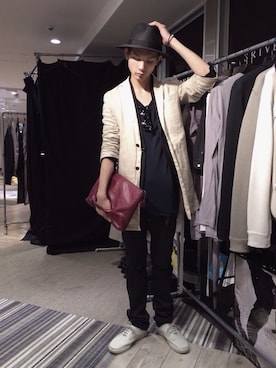 藤木亮介さんのコーディネート