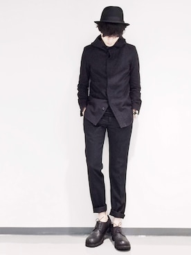 「SRIVER」｜藤木亮介さん（メンズ・174cm）の春コーディネート
