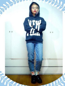 許栗さんのコーディネート