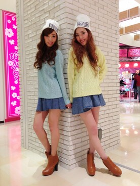 阪田 千鶴さん（レディース・156cm）の春コーディネート