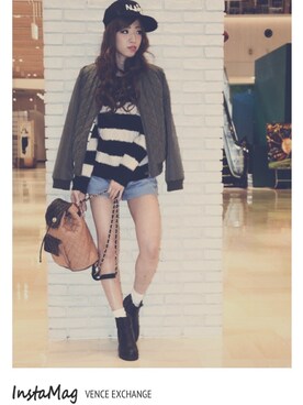 阪田 千鶴さん(レディース・156cm)の春コーディネート