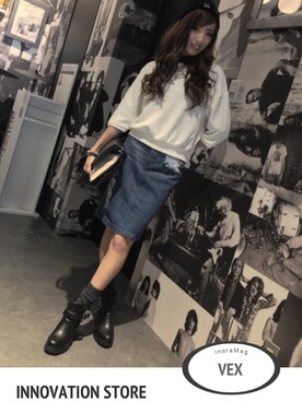 阪田 千鶴さん(レディース・156cm)の春コーディネート