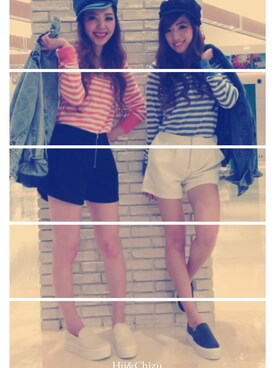 阪田 千鶴さん（レディース・156cm）の春コーディネート