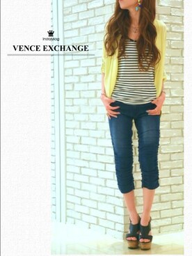 阪田 千鶴さん（レディース・157cm）の春コーディネート