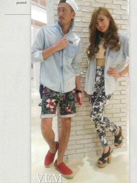 阪田 千鶴さん（レディース・157cm）の春コーディネート