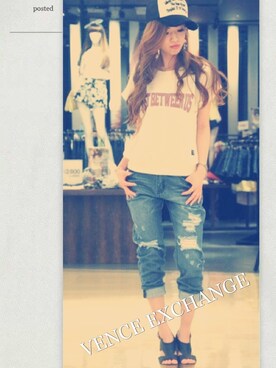 阪田 千鶴さん（レディース・157cm）の春コーディネート