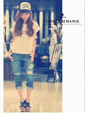 阪田 千鶴さん（レディース・157cm）の春コーディネート