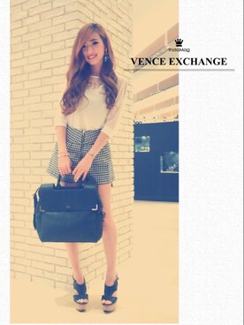 阪田 千鶴さん（レディース・157cm）の夏コーディネート