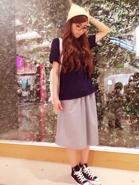 阪田 千鶴さん(レディース・157cm)の春コーディネート